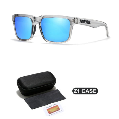 Sunglasses for Men Transparent Gray Frame Fashion Unisex Outdoor