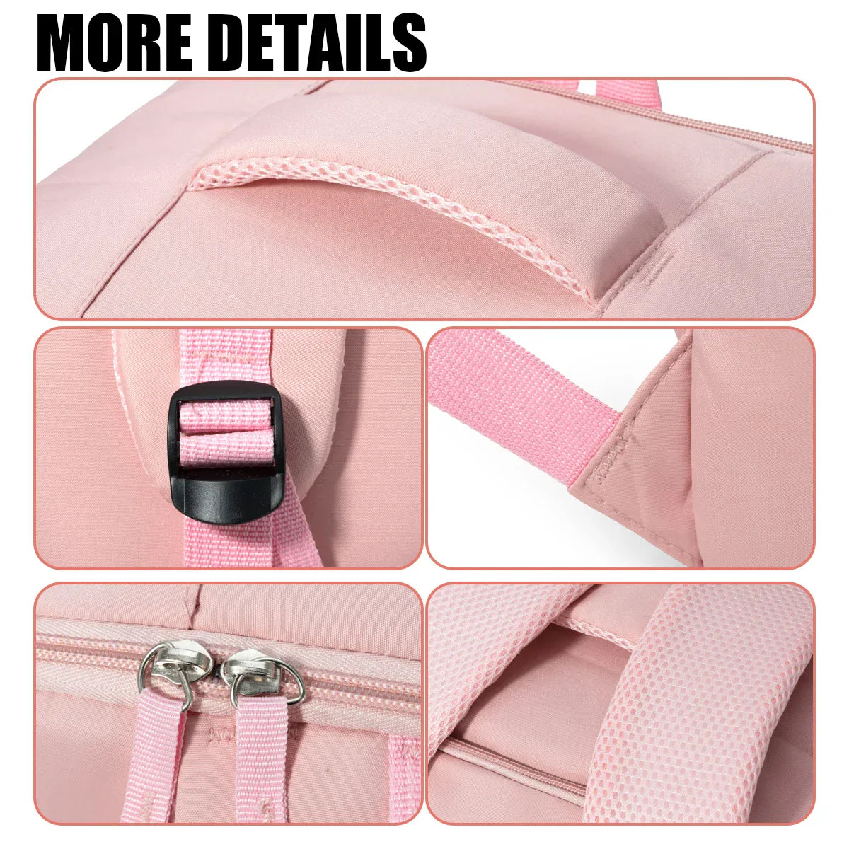 Cross-Border Travel Backpack for Men and Women, Large Capacity Shoe Compartment Luggage Bag, Computer Business Bag, Student School Bag, Commuting Bag