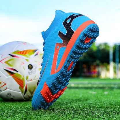 New Men Football Boots Grass Cleats High-top Non-Slip Soccer Shoes Futsal Sneakers High-quality Match Indoor Hot-selling Outdoor