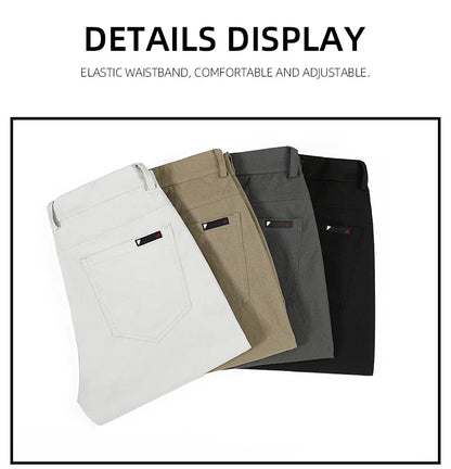 Men's Fashion Casual Straight Pants Baggy Classic Wide Leg Simple Trousers Loose Male Comfortable Soft Quality Pants