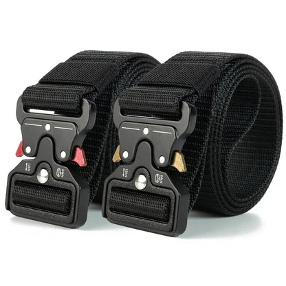 Versatile Men's Tactical Belts - Durable, Adjustable Design-For Outdoor Sports Enthusiasts，Pair with Pants Jeans，For Men Women ﻿