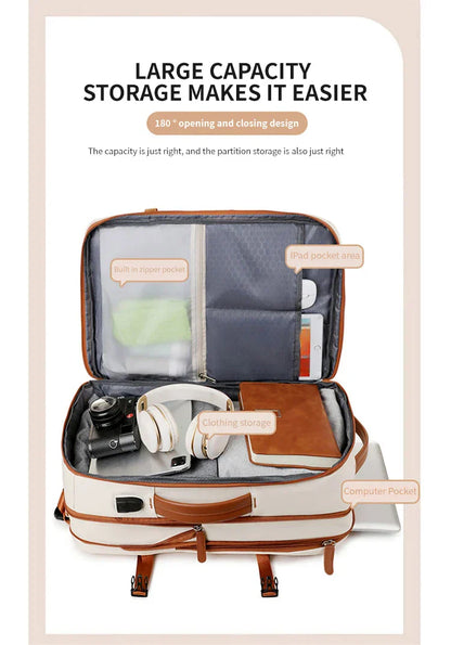 Backpack for Men and Women, New Style, Simple Business Computer Backpack, Outdoor Large-Capacity Travel Bag, Student School Bag for Boys
