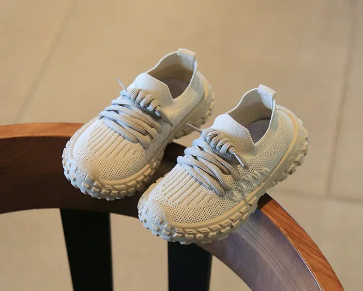 Sport Running Soft Casual Breathable Spring Autumn Baby Boys Girls Bottom Non-Slip Kids Sneakers Children Shoes