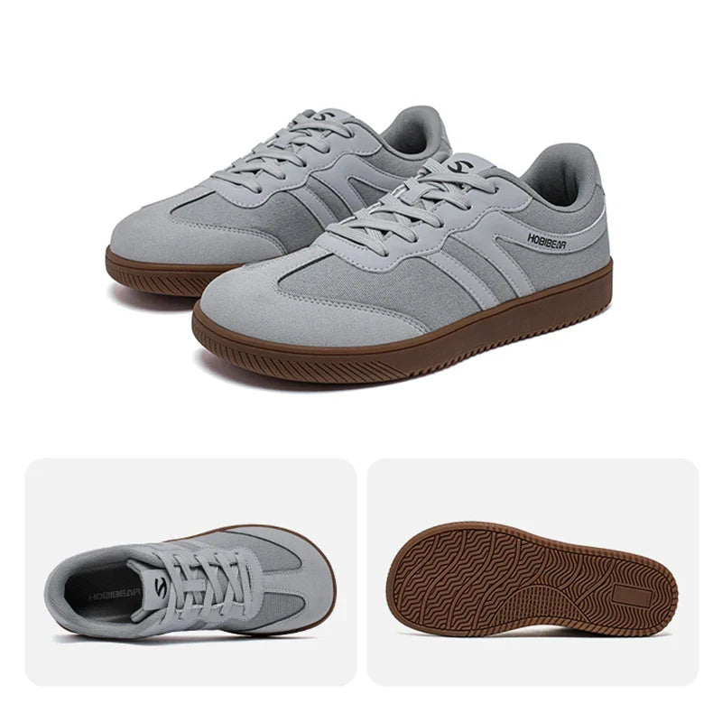 Wide Toe Shoes Mens Womens Minimalist Fabric Sneaker Lace Up Casual Walking Shoes