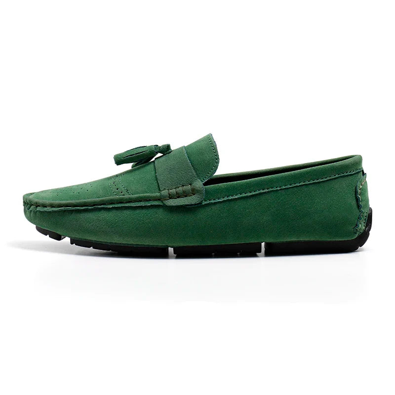 Loafers Men Casual Shoes Tassel Brogue Shoes Men Loafers Moccasins Breathable Slip on Big Size Driving Loafers for Men Shoes
