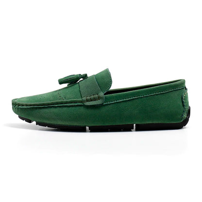 Loafers Men Casual Shoes Tassel Brogue Shoes Men Loafers Moccasins Breathable Slip on Big Size Driving Loafers for Men Shoes