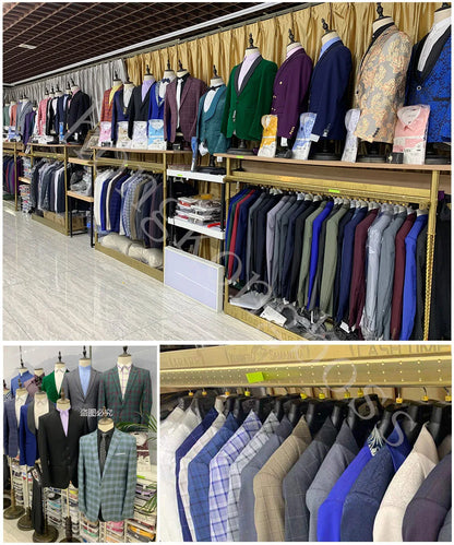 Classic Men Suit Sets Wedding Banquet Groomsman Slim Fit Blazer Pants Two Pieces Formal Activities Male Business Costumes