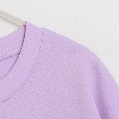 Embroidery Sweatshirt Women Casual Fleece Jumper Tigger Cheshire Cat Cartoon Loose Pullover Top O Neck