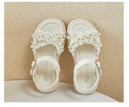 Girls' sandals Summer children's non-slip soft-soled princess beach shoes Fashion sandals for little girls