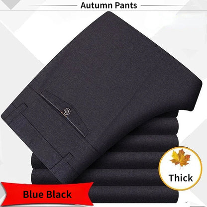 High Quality Men's Classic Suit Pants Spring Summer Pants High Waist Autumn Trousers Business Casual Pant Dropshipping YYQWSJ