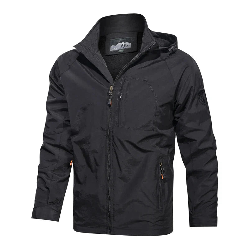 Camping Hiking Jacket Men Spring Autumn Outdoor Sports Breathable Coats Climbing Trekking Windbreaker Travel Waterproof Jacket