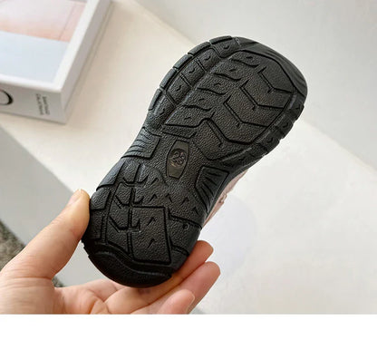 Children Sport Sandals Baby Soft Breathable Beach Sandals Summer Boys Girls Hollow Cool Running Shoes Kids Buckle Sandals