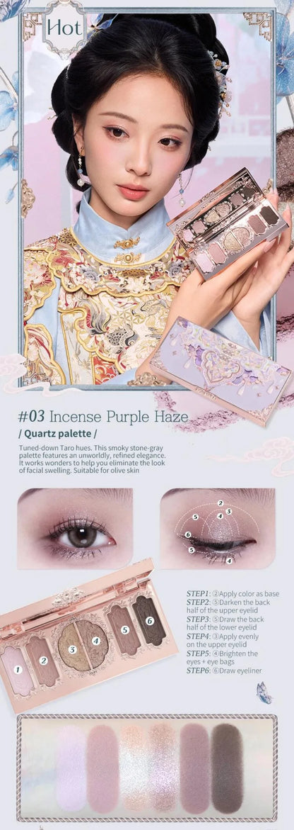Makeup Set Flower Knows Butterfly Cloud Collar Collection Makeup Gift Set Includes Eyeshadow Blush Lipstick Vegan&Cruelty-Free