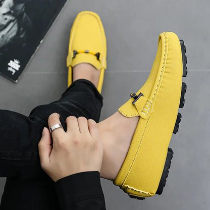 Loafers Men Comfortable Casual Walking Loafer Driving Shoes Flat Man Wedding Office Party Breathable Sneakers Men Shoes Loafers