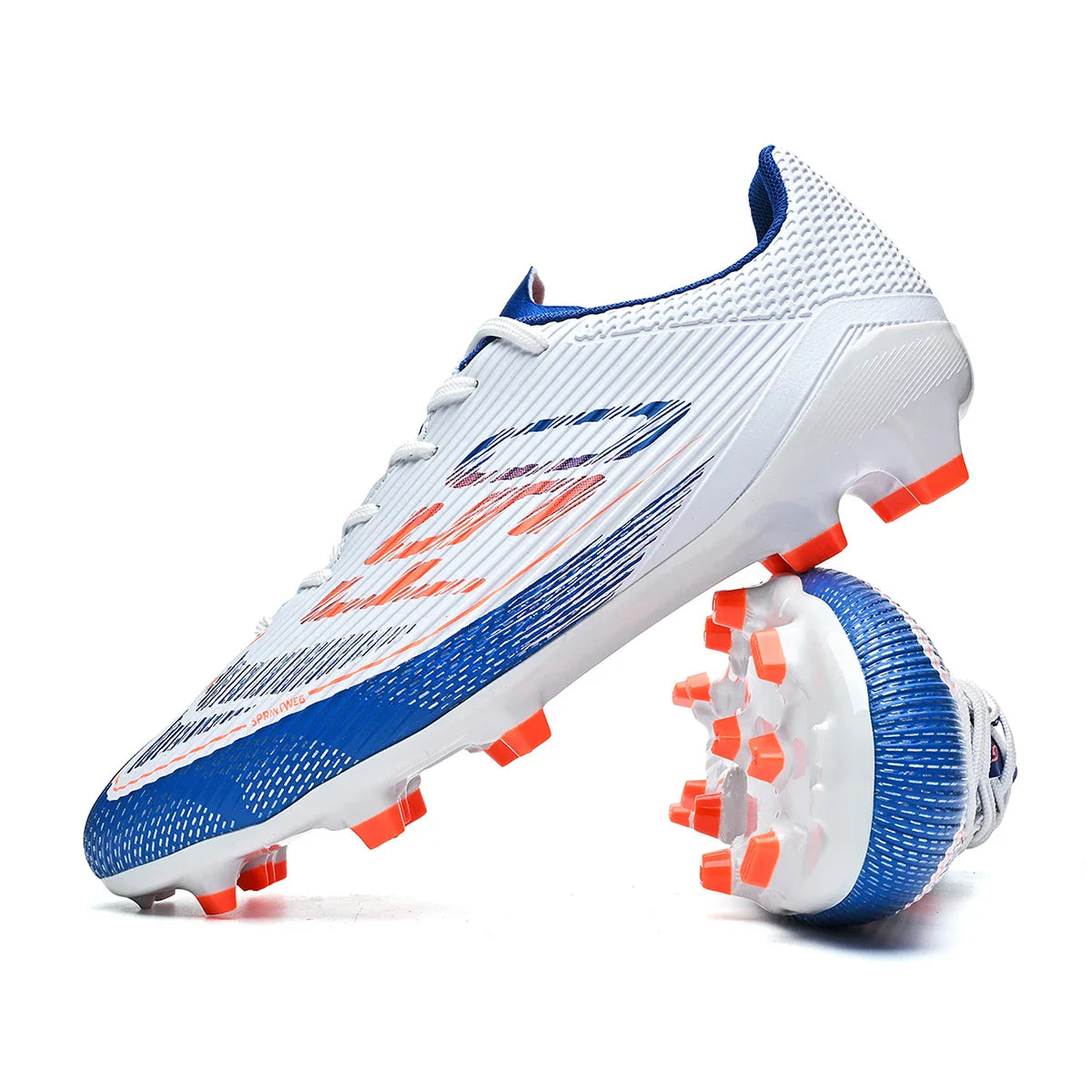 Breathable football shoes for men, FG/AG long nail anti slip outdoor indoor sports shoes, a must-have for fans