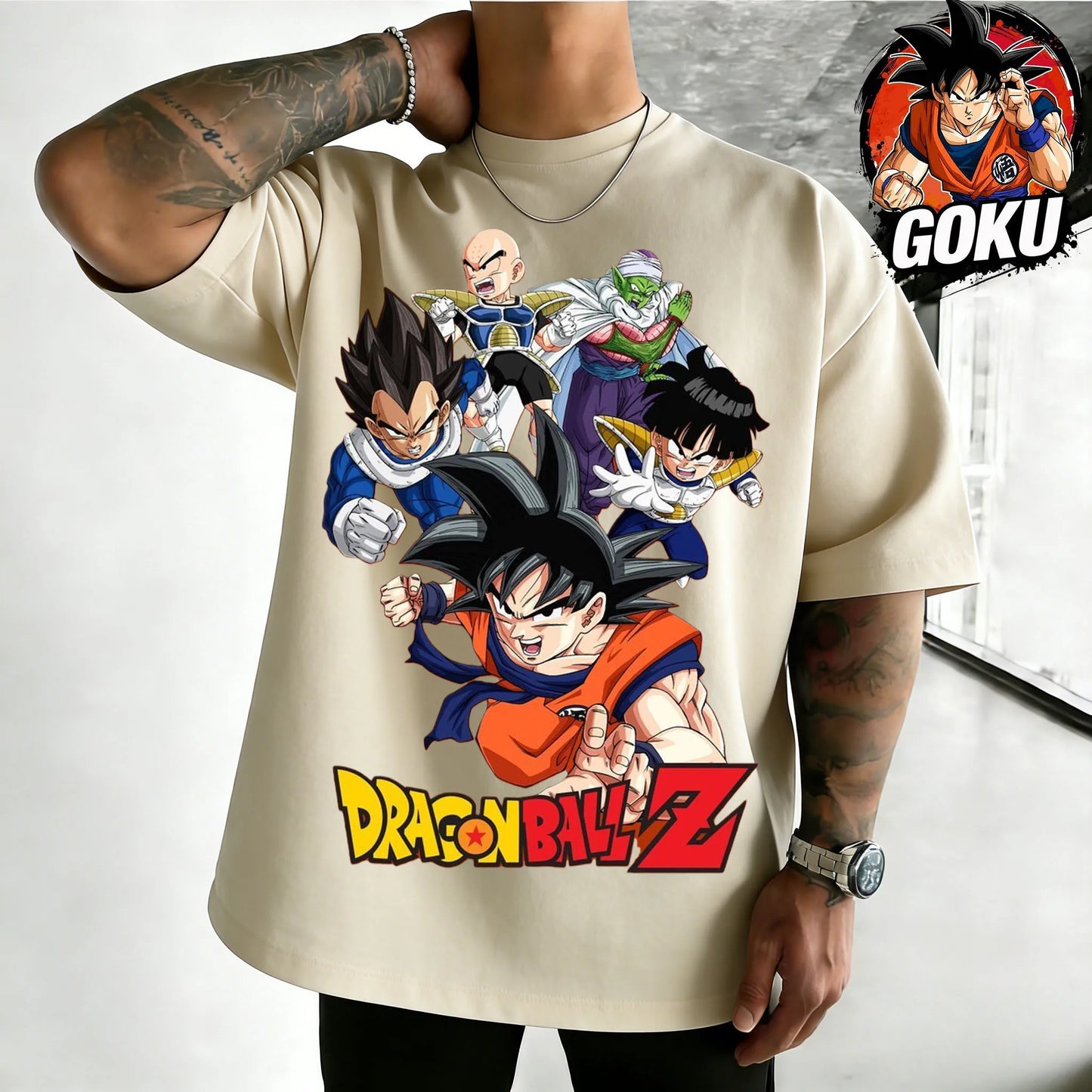 Oversized T-shirt High Quality 100% Cotton Retro Team Graphic Print Unisex Casual Tee for Adults Kids