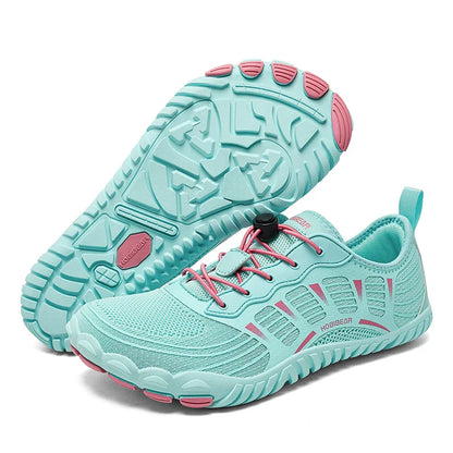 Wide Toe Barefoot Sneaker Unisex Non Slip Outdoor Athletic Shoes Elastic Band Beach Sneakers