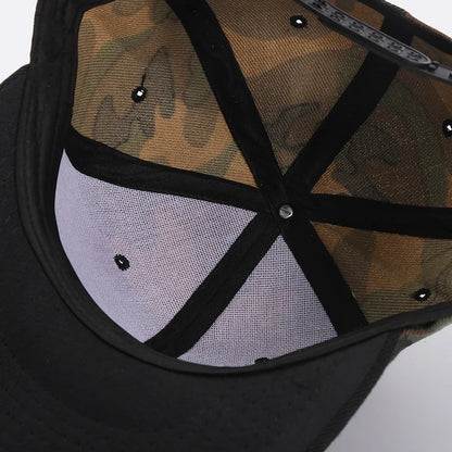 Spring and Summer Baseball Cap Flat Brim Camouflage Fashion Hip Snapback Hat Plain Gorras Bone Blank Caps