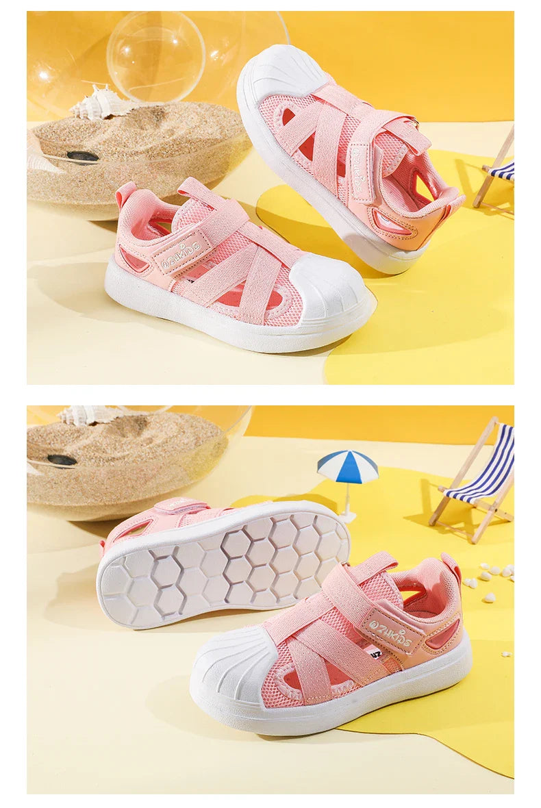 Summer new men's and women's children's sports shoes breathable outdoor sandals children's beach shoes children's