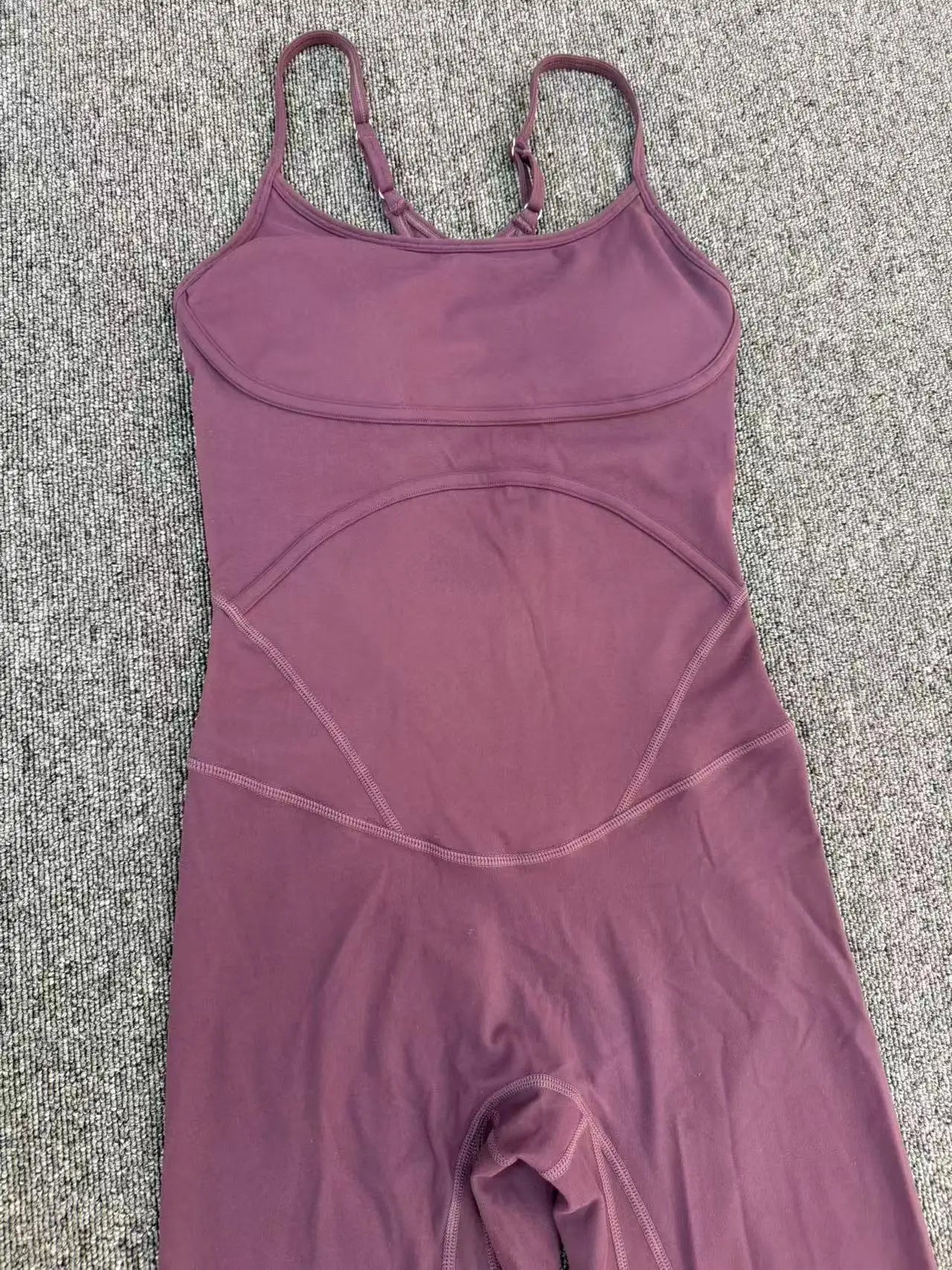 Women Sports Fitness Jumpsuit Cross Open Back Adjustable Shoulder Strap Hip Lift Tight Slim Fit Yoga Set Gym Running Sports Kit