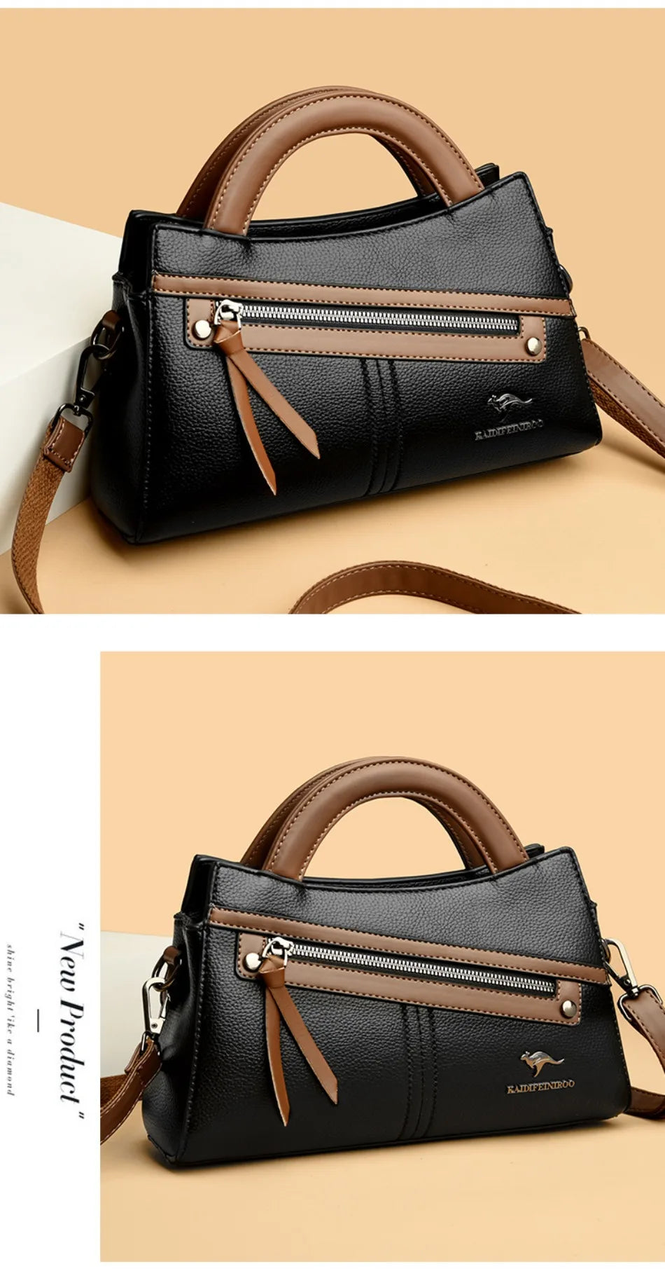 Genuine Brand Luxury Handbags Women Bags Designer HIgh Quality Leather Crossbody Bags for Women 2024 Shoulder Bag Sac A Main