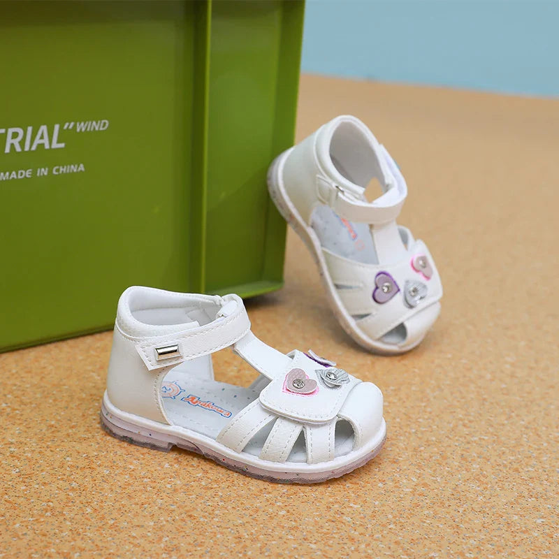 Children Sandals Summer Little Girl Sandals Baotou Girls Beach Sandals Hollow Breathable Baby Shoe