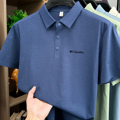 2026 Men's Summer Casual Polo Shirt Business Polo