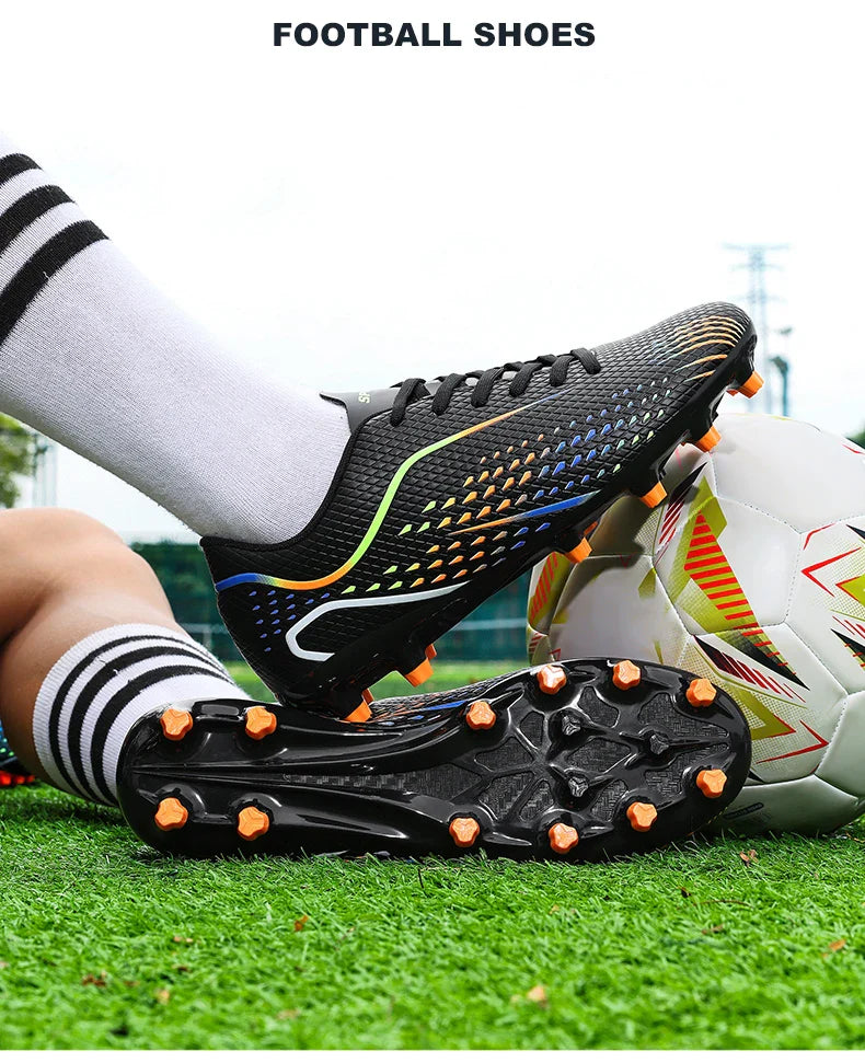 New Men Soccer Shoes Hot Sale Women Professional Football Boots Unisex High-quality Futsal Ultralight Cleats TF/FG Sneakers