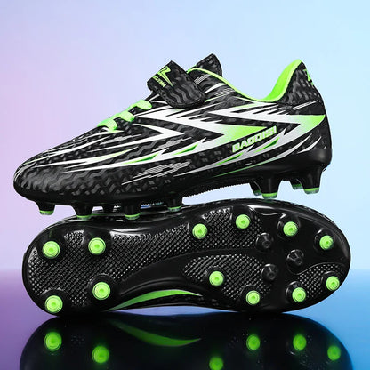 New Kid Professional Football Boots Soccer Shoes Match Boys Sports Shoes Comfortable Sneakers Match Outdoor Non-Slip Unisex