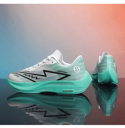 Running Shoes Men High Quality Full Palm Carbon Plate Cushion Professional Training Shoes Lightweight Wear-Resistant Sneakers
