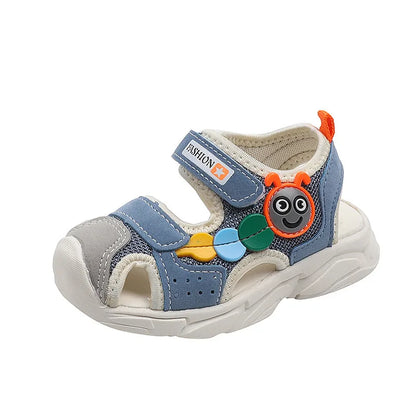 2026 Summer Girls Kids Sandals Soft Comfortable Closed Toe Protective Sandals,Cartoon Colorful Cute Shoes Kids Summer Boys Girls