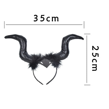 2-10Yrs Maleficent Girl Evil Queen Black Tutu Dress with Feather Scarf Halloween 2026 Villain Party Gothic Costume Gown Vestidos
