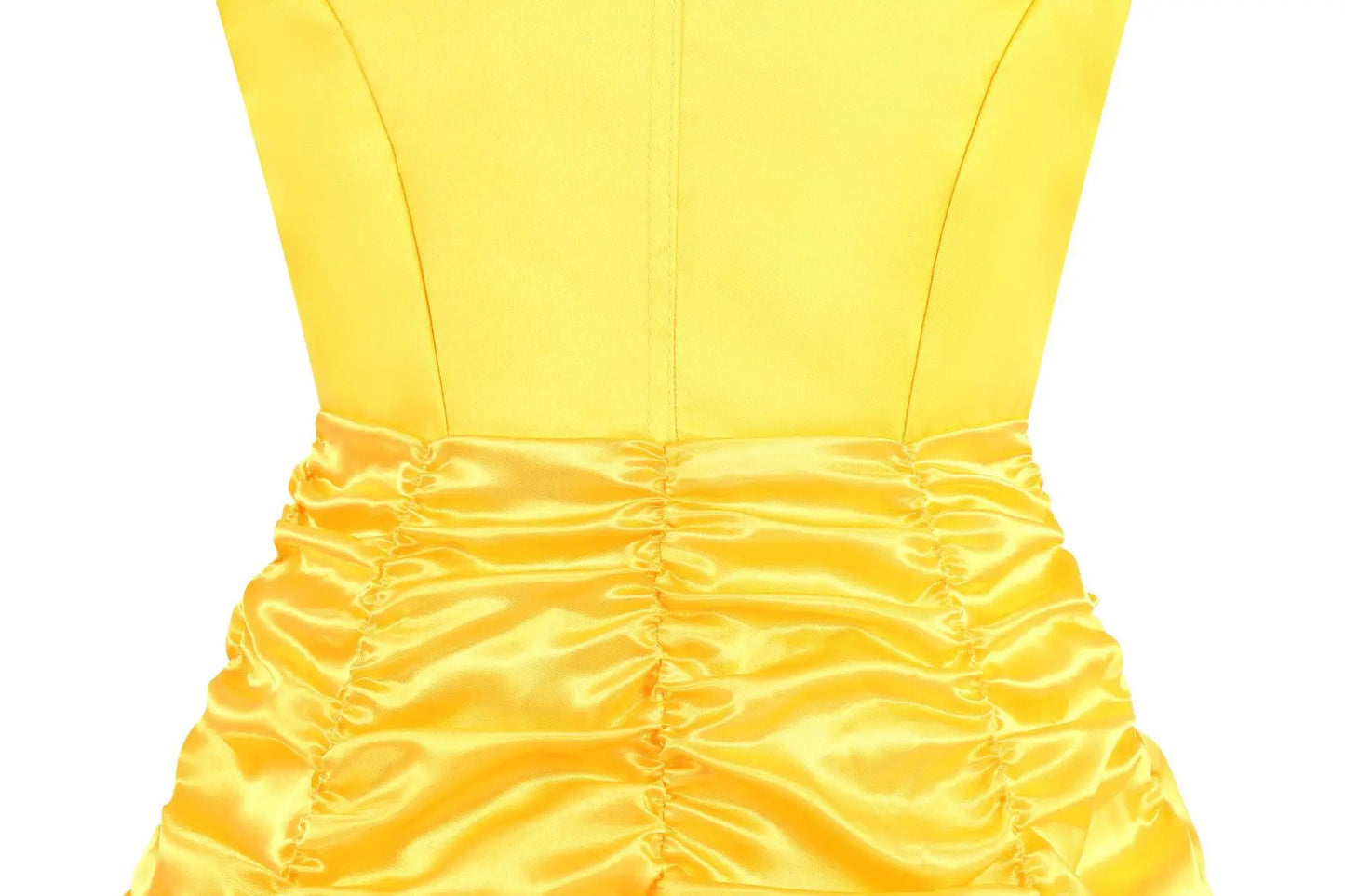 Fantasia Bela Adormecida Menina Vestido Amarelo Halloween A Bela e a Fera Fantasias Festa de Aniversário Meninas Roupas Infantis Vestido de Baile