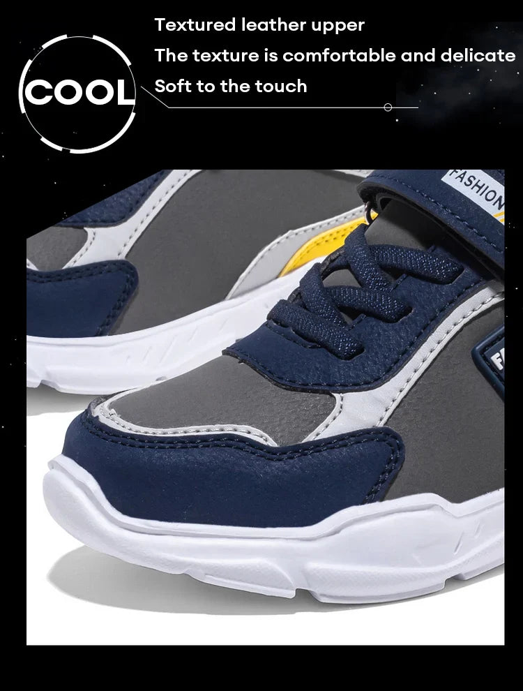 Summer Sport Kids Sneakers for Boys Breathable Mesh Running Tennis Outdoor Anti Skid Children Casual Walking Shoes