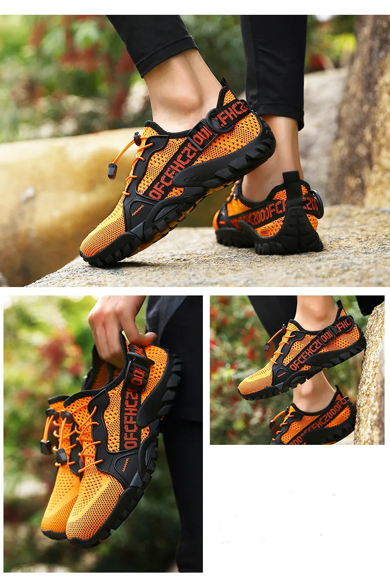Summer Hiking Shoes Unisex Wading Shoes Mens Water Hiking Boots Women Aqua Shoe Mountain Climbing Quick-Dry