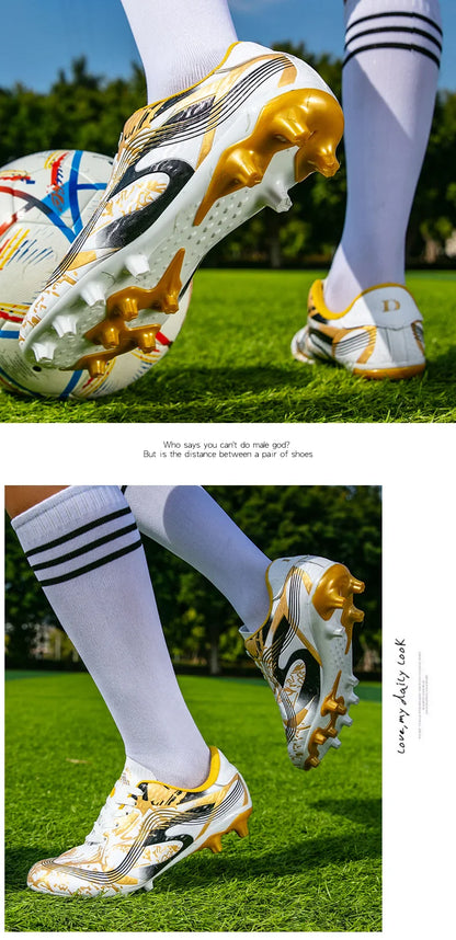 Football Boots Boys Professional  Soccer Shoes Kids Athletics Training Shoes Sports Shoe Girls Outdoor Spikes Chuteira De Campo