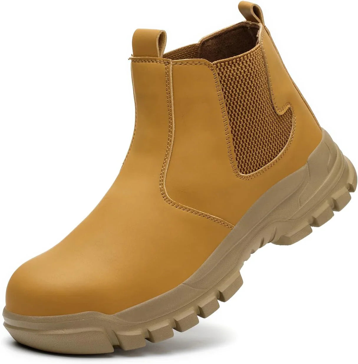 high-top Safety Shoes Men Steel Toe Protective Shoes With Anti Smash Anti Piercing Work Shoes Indestructible safety boots