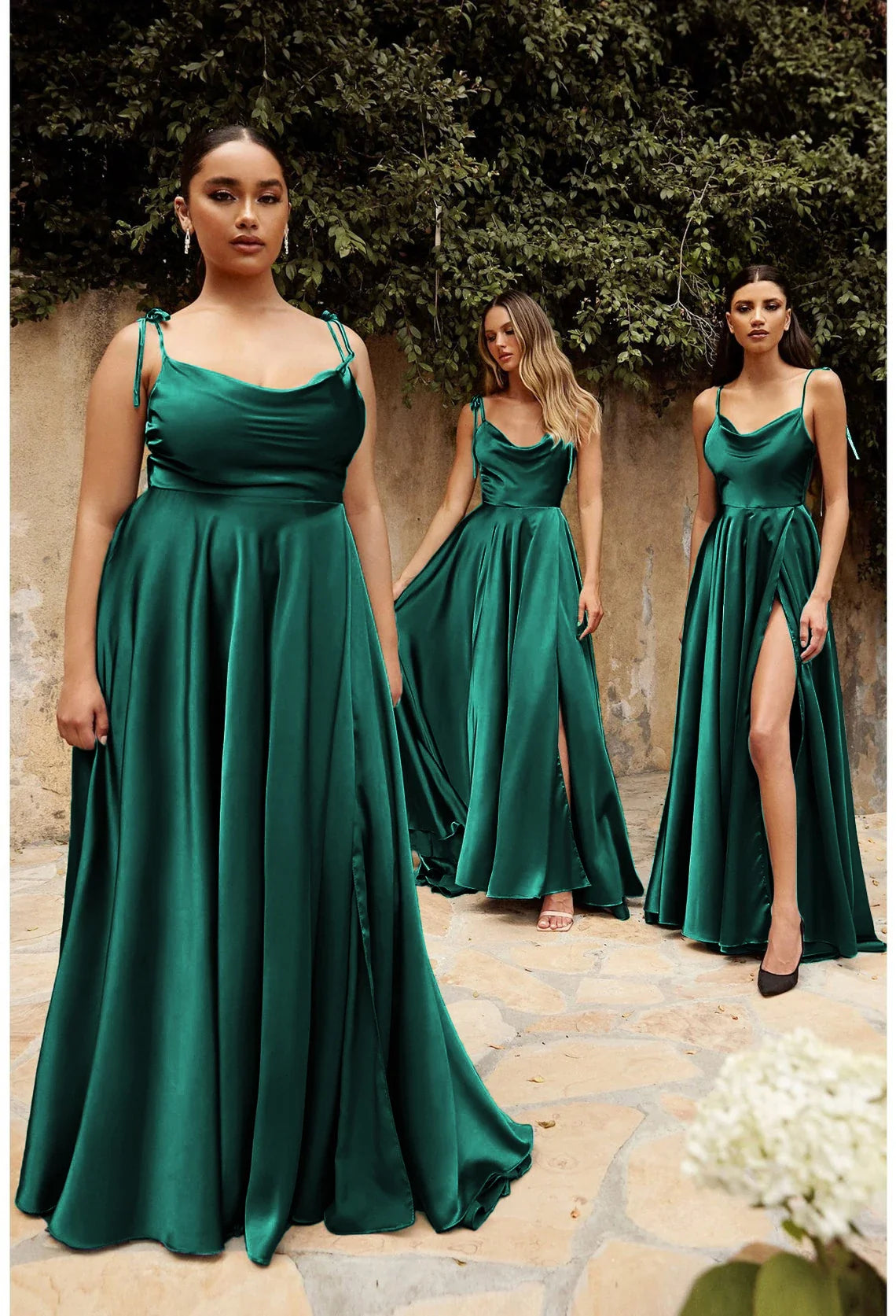 Elegant A Line Long Prom Dress For Women 2024 High Slit Backless Zipper Back Cocktail Party Formal Occasion Dresses Robe Soiree