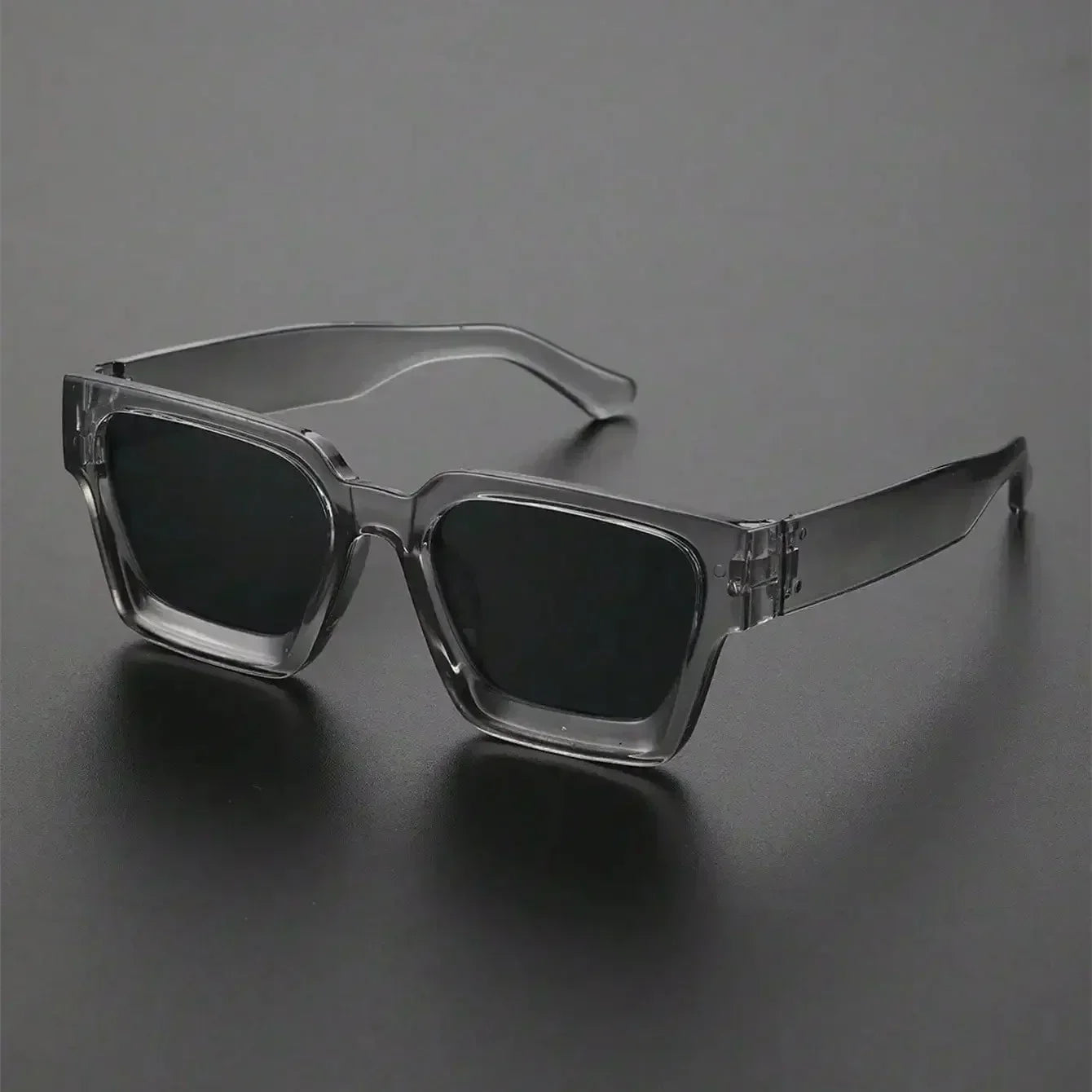 Retro Black Millionaire Shades Luxury Sunglasses 2025 For Men Designer Famous Brand Square Sun Glasses Man Women Sunglass