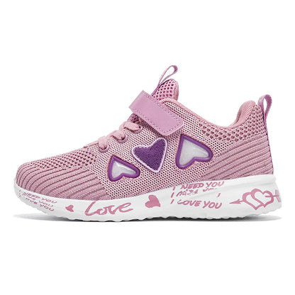 Cozy Knit Shoes for Girls Ultra Breathable Sneakers Lightweight Footwear Comfy and Casual Spring and Summer Gift Idea for Her