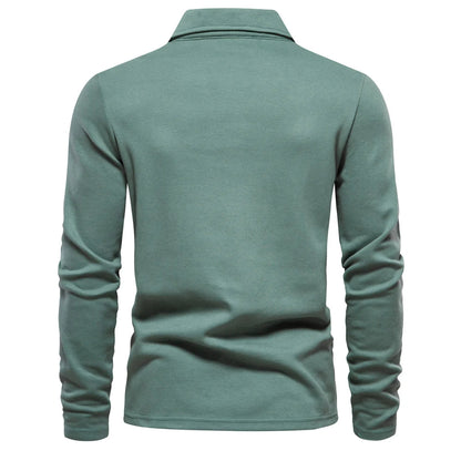 Men's Embroidery Polo Shirt Fashion Turn down Collar Casual Social Luxury Golf Shirt