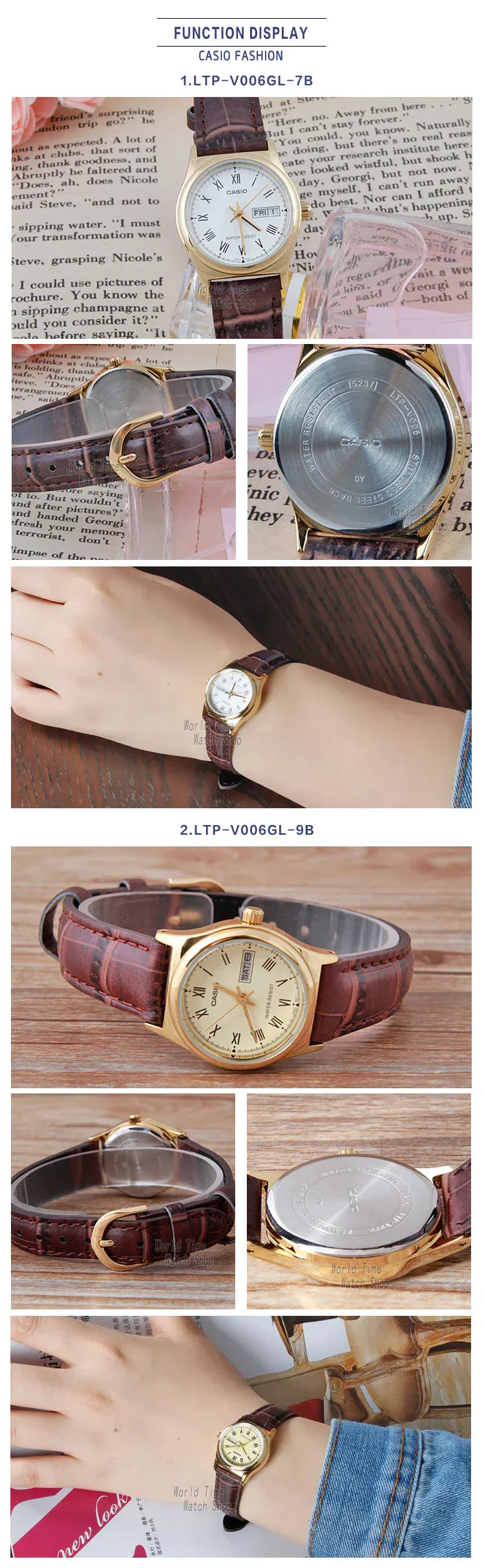 watch women watches top brand luxury set Waterproof Quartz watch women ladies Gifts Clock  watch reloj mujer LTP-V006