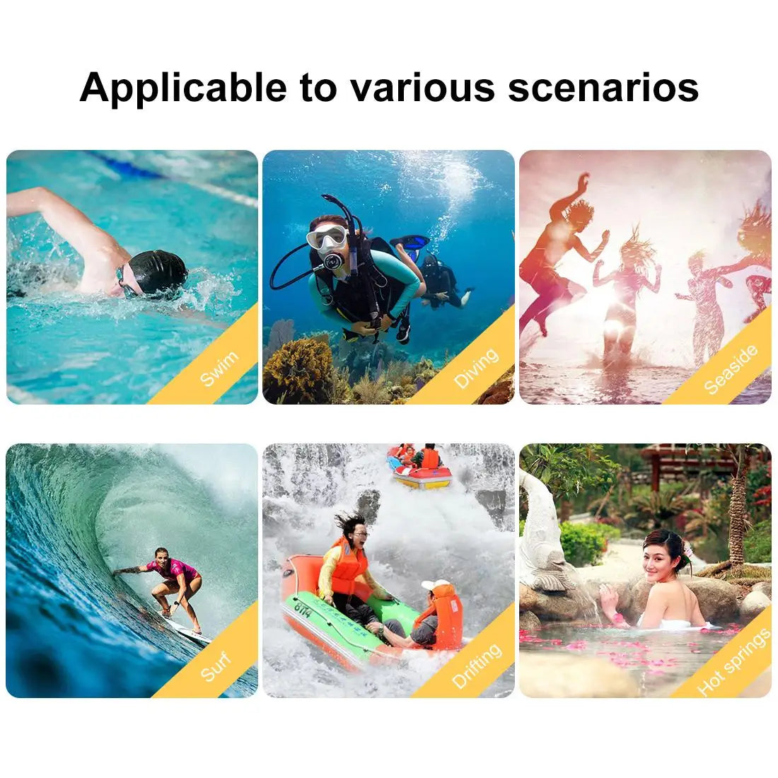 40m/130ft Waterproof Diving Case for iPhone 16 15 14 13 12 11 Pro Max Plus Photo Video Taking Underwater Housing Cover
