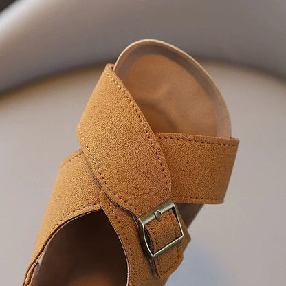Summer Casual Sandals for Baby Boys, Soft Non-Slip Sole Lightweight Beach Shoes for Toddler Kids