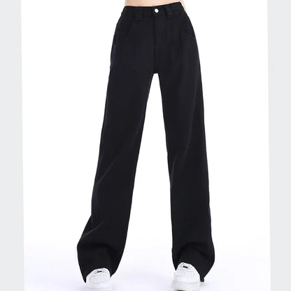 Women High Waist Jeans Female High Street Denim Pants