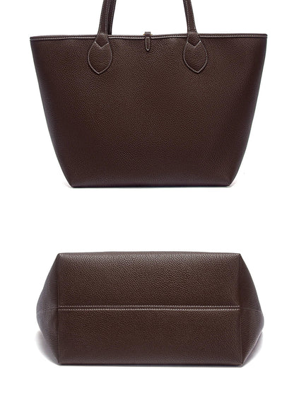 Women's Tote Bag 2025 Autumn New Coffee Color Handbag Double sided Mother Child Casual Shopping Bag