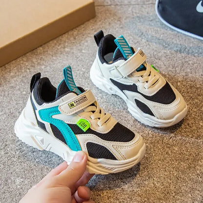 Kids Sneakers for Boys Girls 2025 Spring New Children's Walking Shoes Breathable Mesh Student School Basketball Kids Shoes