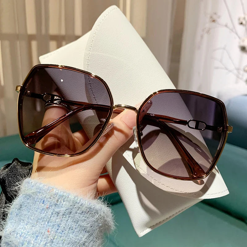 Polarized Sunglasses Women UV400 Gradient Lens Sun Glasses