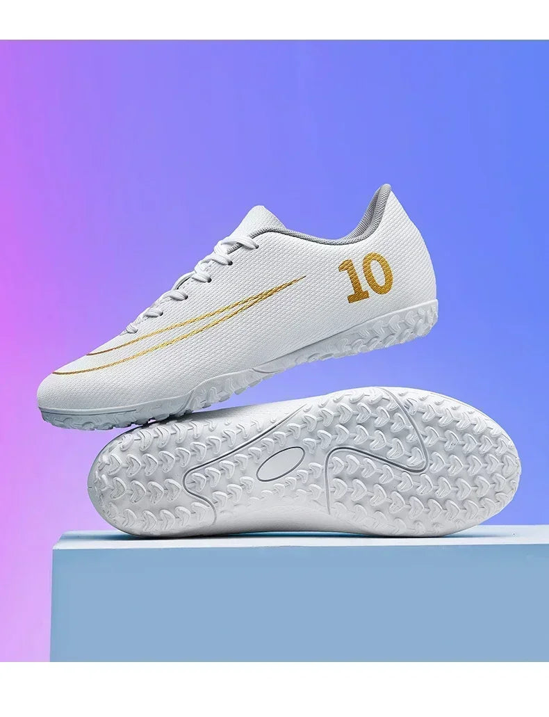 New Men Football Boots Professional Soccer Shoes Training Outdoor Adult Kids Ultralight TF/FG Sports Shoes Futsal High-quality