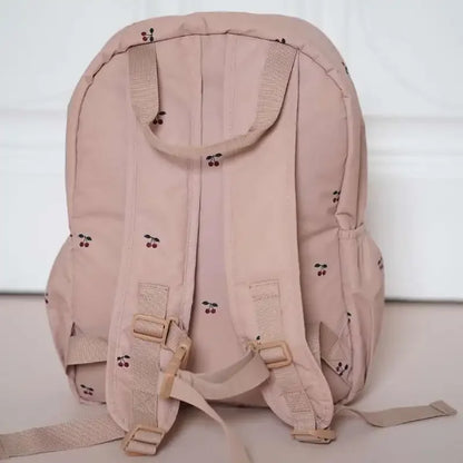 Baby Backpack Parent-child Kids Schoolbag Kindergarten Bags Brand Traveling Cherry Children's Boys Girls Mom Storage